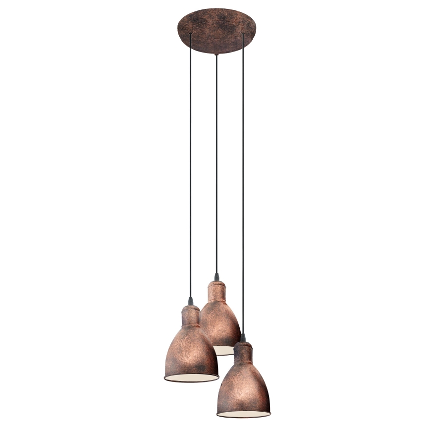 Eglo - Lühter 3xE27/60W/230V