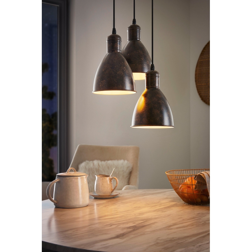 Eglo - Lühter 3xE27/60W/230V