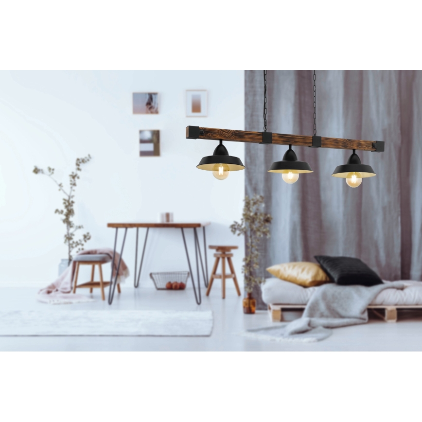 Eglo - Lühter 3xE27/60W/230V