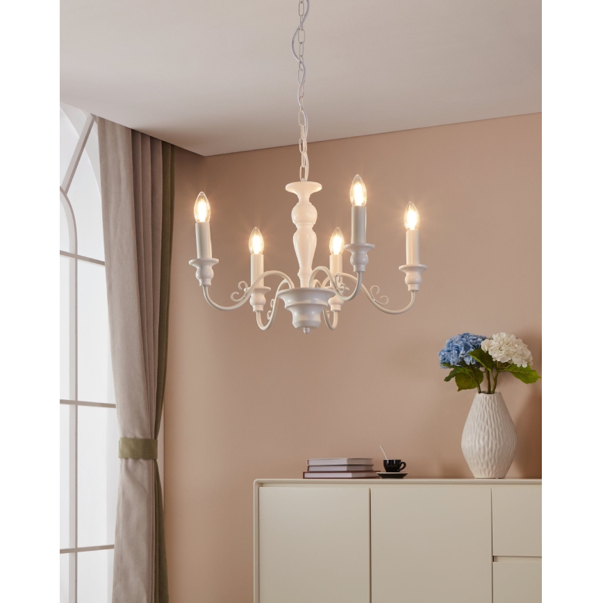 Eglo - lühter 5xE14/40W/230V