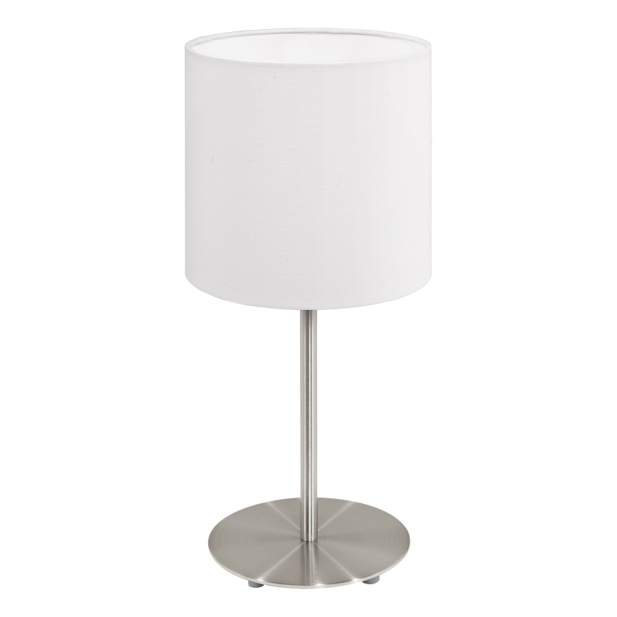 Eglo 54744 - Laualamp ANADIA 1xE14/40W/230V valge/matt kroom