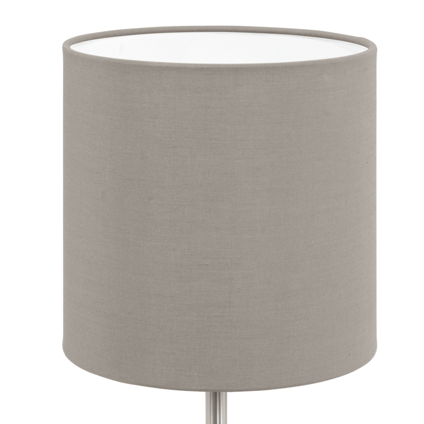 Eglo 54745 - Laualamp ANADIA 1xE14/40W/230V taupe/matt kroom