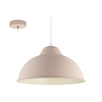 Eglo 54964 - Lühter TRURO-P 1xE27/60W/230V roosa