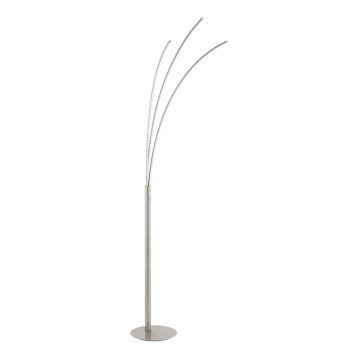 Eglo 54973 - hämardatav LED-põrandalamp 3xLED/6,3W/230V mati kroom