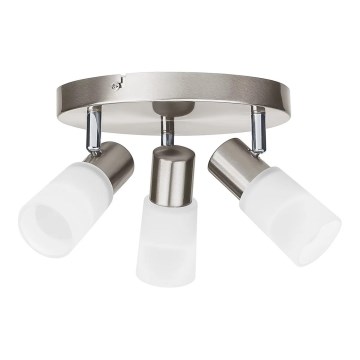 Eglo 55066 - LED suunavalgusti 3xE14/4W/230V matitud kroom