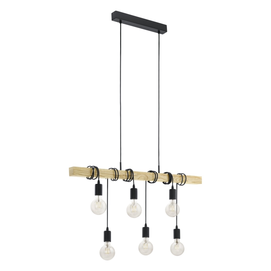 Eglo 55242 - Lühter TOWNSHEND 6xE27/60W/230V