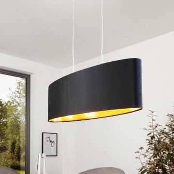 Eglo 55266 - Lühter MASERLO 2xE27/60W/230V must