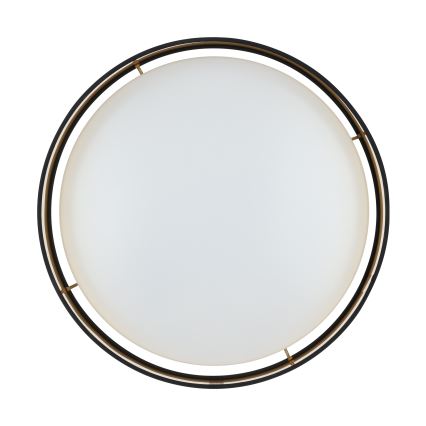 Eglo 55267 - LED laelamp MASERLO LED/16W/230V 3000K läbimõõt 40,5 cm must/vaskne