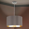 Eglo 55269 - Lühter MASERLO 1xE27/60W/230V pruun