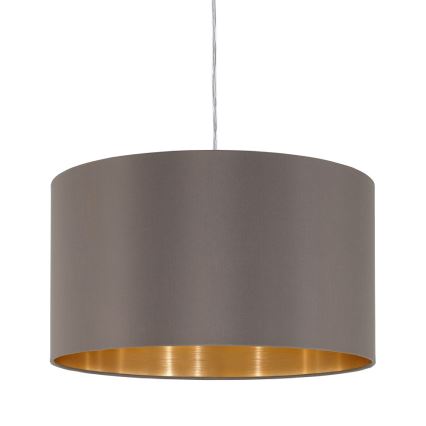 Eglo 55269 - Lühter MASERLO 1xE27/60W/230V pruun