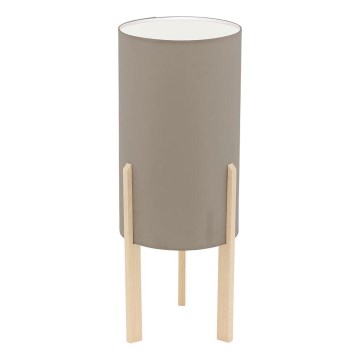 Eglo 55311 - Laualamp CAMPODINO 1xE27/60W/230V taupe