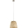 Eglo 55696 - Ripplamp kaabliga KIRKCOLM 1xE27/60W/230V beež