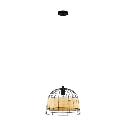 Eglo 55709 - Lühter ANWICK 1xE27/40W/230V rotang
