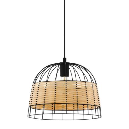 Eglo 55709 - Lühter ANWICK 1xE27/40W/230V rotang