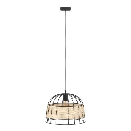 Eglo 55709 - Lühter ANWICK 1xE27/40W/230V rotang