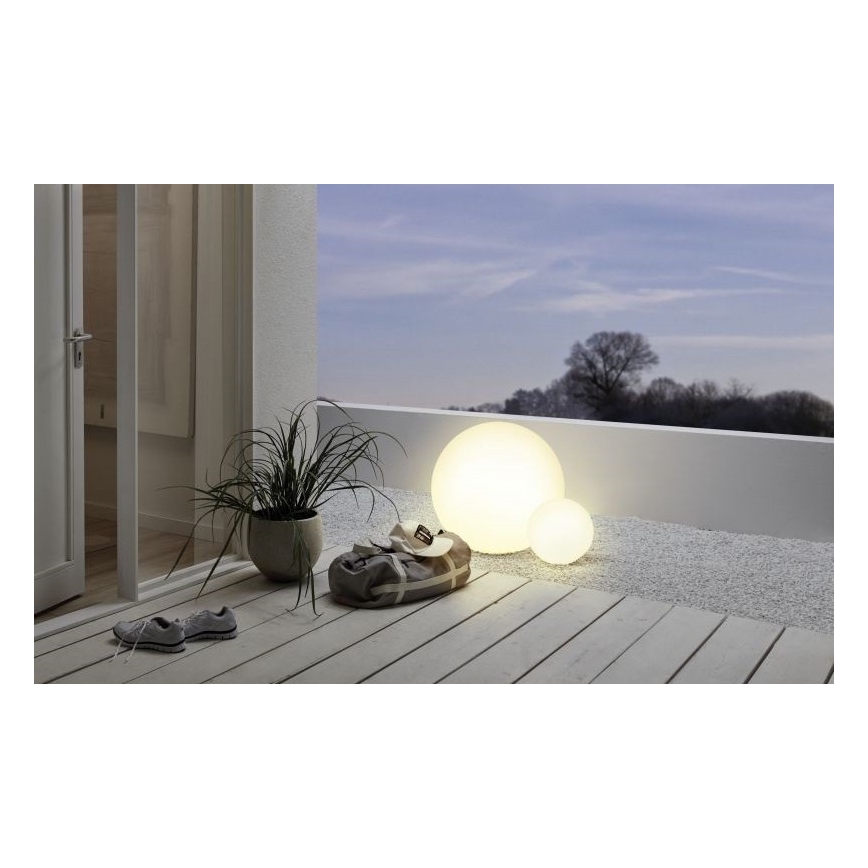 Eglo 55786 - LED RGBW Välivalgusti MONTEROLO-C 1xE27/9W/230V 2700-6500K IP65 d. 30 cm + kaugjuhtimispult