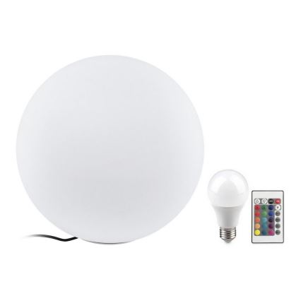 Eglo 55788 - LED RGBW Välivalgusti MONTEROLO-C 1xE27/9W/230V 2700-6500K IP65 d. 50 cm + kaugjuhtimispult