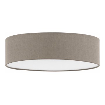 Eglo 55873 - LED laelamp 1xE27/11W/230V läbimõõt 38 cm taupe