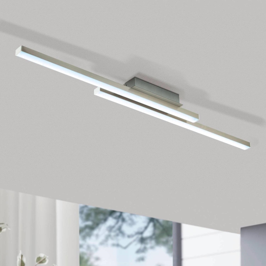 Eglo 55971 - LED RGBW hämardatav laelamp FRAIOLI-C LED/34W/230V 2700-6500K mattkroom + kaugjuhtimispult