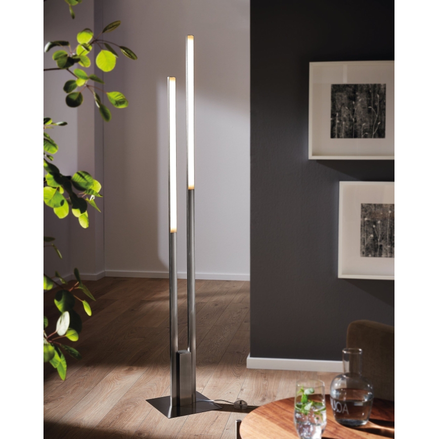 Eglo 55972 - LED RGBW hämardatav põrandalamp FRAIOLI-C LED/34W/230V 2700-6500K mattkroom + kaugjuhtimispult