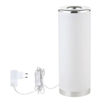 Eglo 56138 - LED RGBW hämardatav laualamp LED/6W/230V valge + kaugjuhtimispult