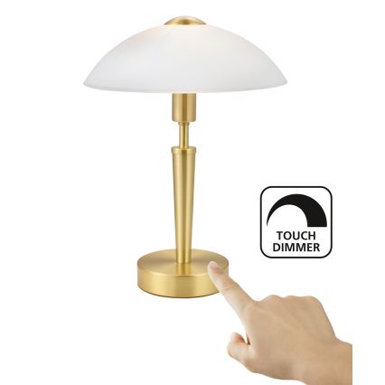 Eglo 56252 - LED-hämardatav laualamp SOLO 1xE14/4,5W/230V kuldne