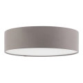 Eglo 56606 - LED laelamp 2xE27/11W/230V, läbimõõt 38 cm, hall