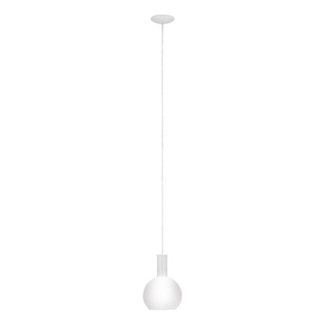 Eglo 62266 - Lühter PASCOA PRO 1xE27/60W/230V 20 cm valge