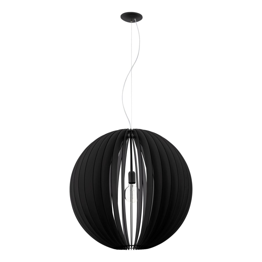 Eglo 63254 - Lühter COSSANO PRO 1xE27/60W/230V d. 70 cm must