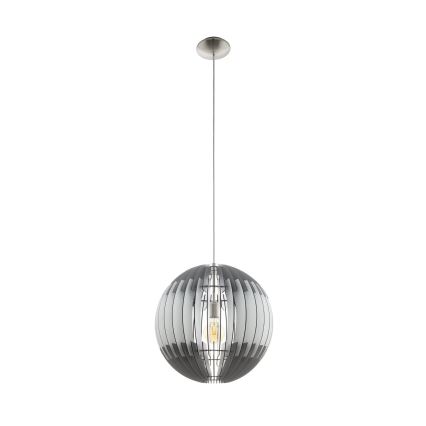 Eglo 63256 - Ripplamp kaabliga OLMERO PRO 1xE27/60W/230V Ø 40 cm hall/valge