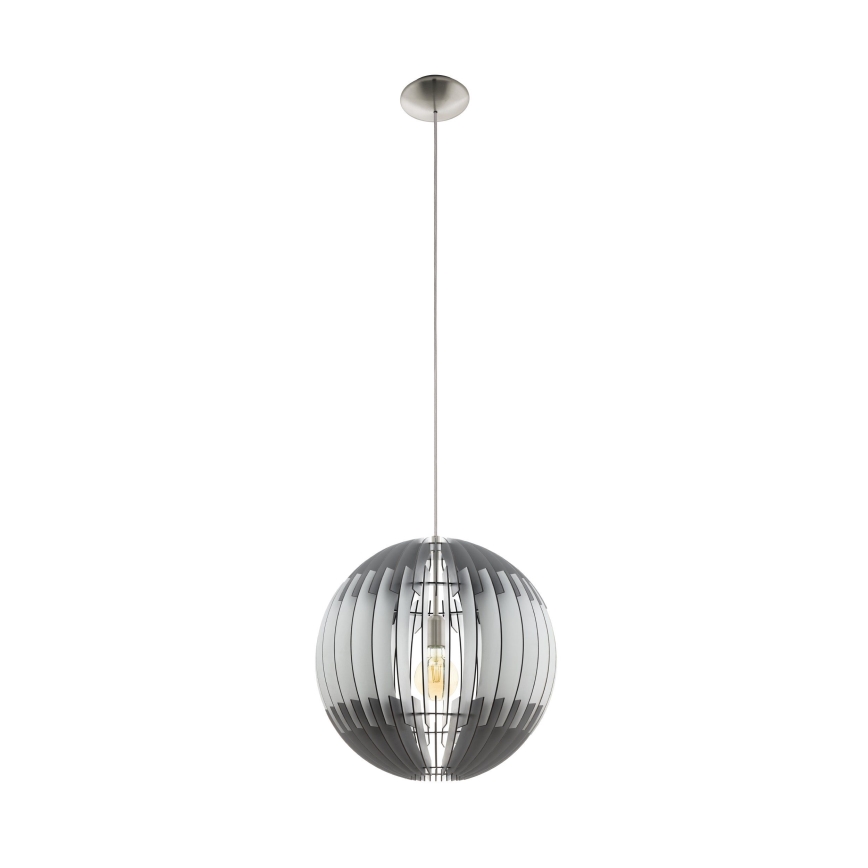 Eglo 63256 - Ripplamp kaabliga OLMERO PRO 1xE27/60W/230V Ø 40 cm hall/valge