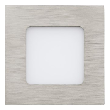 Eglo 64598 - LED Süvistatav valgusti FUEVA 1 PRO LED/2,8W/230V 4000K 8,5x8,5 cm matt kroom