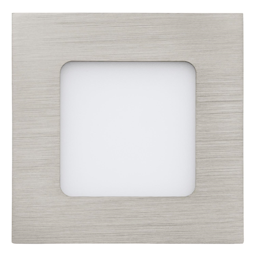 Eglo 64598 - LED Süvistatav valgusti FUEVA 1 PRO LED/2,8W/230V 4000K 8,5x8,5 cm matt kroom