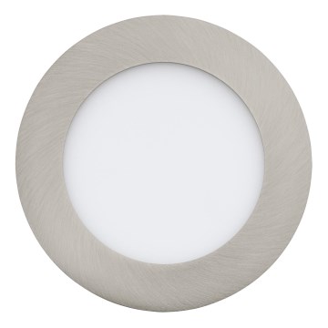 Eglo 64603 - LED Süvistatav valgusti FUEVA 1 PRO LED/6,6W/230V 3000K d. 12 cm matt kroom