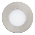 Eglo 64621 - LED Süvistatav valgusti FUEVA 1 PRO LED/2,7W/230V 3000K d. 8,5 cm matt kroom