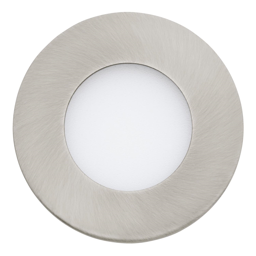 Eglo 64621 - LED Süvistatav valgusti FUEVA 1 PRO LED/2,7W/230V 3000K d. 8,5 cm matt kroom