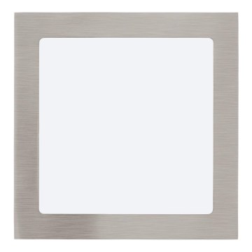 Eglo 64637 - LED Süvistatav valgusti FUEVA 1 PRO LED/16W/230V 3000K 22,5x22,5 cm matt kroom