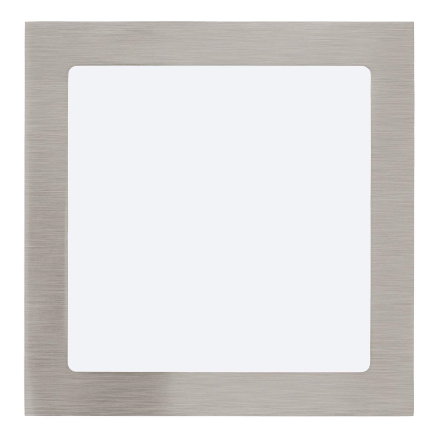 Eglo 64637 - LED Süvistatav valgusti FUEVA 1 PRO LED/16W/230V 3000K 22,5x22,5 cm matt kroom