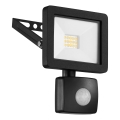 Eglo 64878 - LED Prožektor anduriga FILETTI LED/10W/230V 4000K IP44 must
