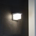 Eglo 65045 - LED Väli seinavalgusti DESELLA PRO LED/10W/230V IP54 hõbedane