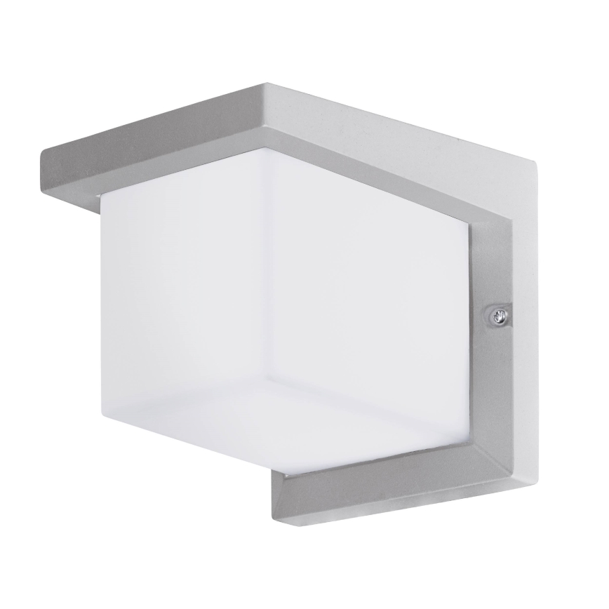 Eglo 65045 - LED Väli seinavalgusti DESELLA PRO LED/10W/230V IP54 hõbedane