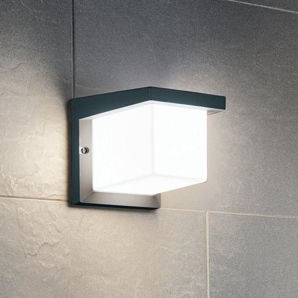 Eglo 65046 - LED Väli seinavalgusti DESELLA PRO LED/10W/230V IP54 antratsiit
