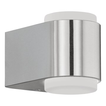 Eglo 65054 - LED Väli seinavalgusti BRIONES PRO 2xLED/3W/230V IP44 läikiv kroom