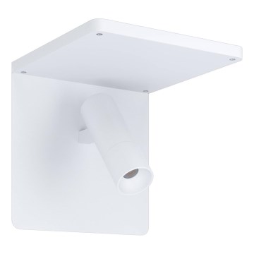 Eglo 67562 - LED Riiuliga seinavalgusti CIGLIE LED/8,1W/230V valge