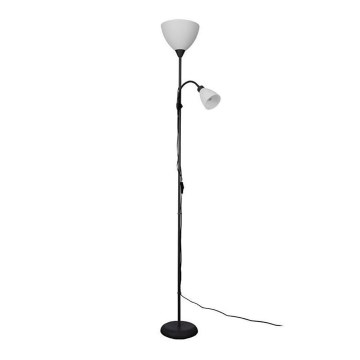 Eglo 74045 - Põrandalamp MONTANINI-E 1xE27/40W/230V + E14/25W