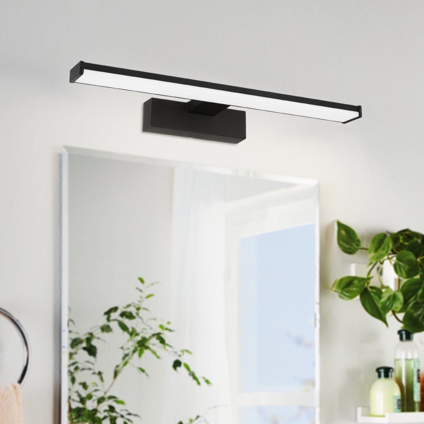 Eglo 74061 - LED Peeglivalgustus vannituppa GALENZANA LED/7,4W/230V 4000K 40 cm IP44 must