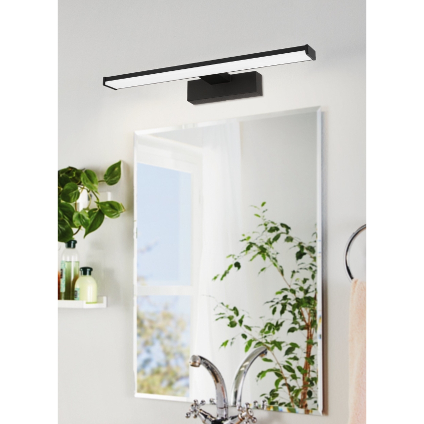 Eglo 74061 - LED Peeglivalgustus vannituppa GALENZANA LED/7,4W/230V 4000K 40 cm IP44 must