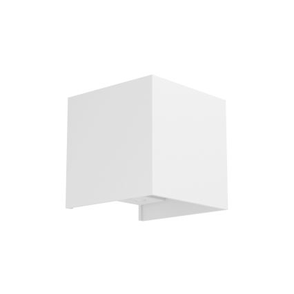 Eglo - Hämardatav laetav välisseinale mõeldud LED-seinavalgusti liikumis- ja hämaruseanduriga LED/2,2W/5V IP44 valge