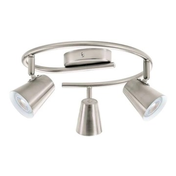 Eglo 75219 - LED-spottvalgusti TRAVALE 3xGU10/3W/230V mattkroom