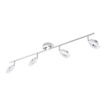 Eglo 75242 - LED-spottvalgusti ODERZO 3xLED/3,8W/230V läikiv kroom